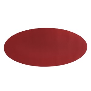 Ovale tafelloper, 33 x 70 cm, "Togo", Rood - Tiseco
