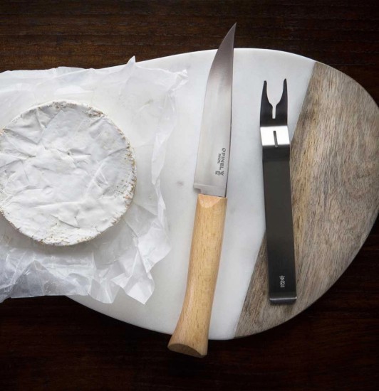 Bestekset voor kaas, RVS - Opinel
