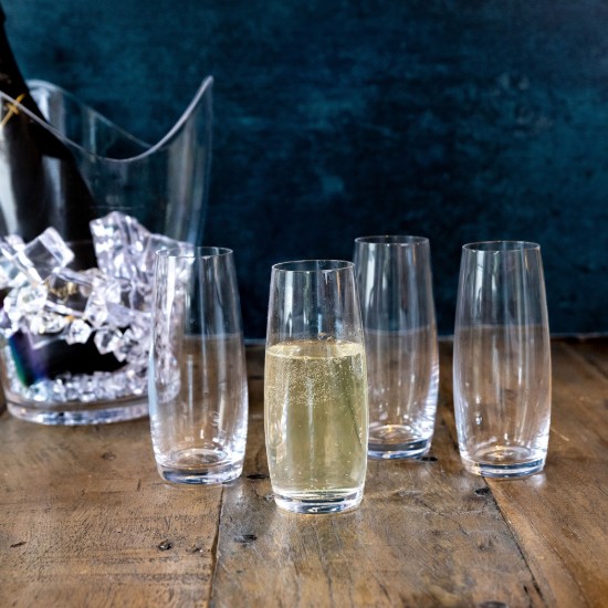 4-stk vinglassæt, lavet af krystallinsk glas, 266 ml, Julie - Mikasa