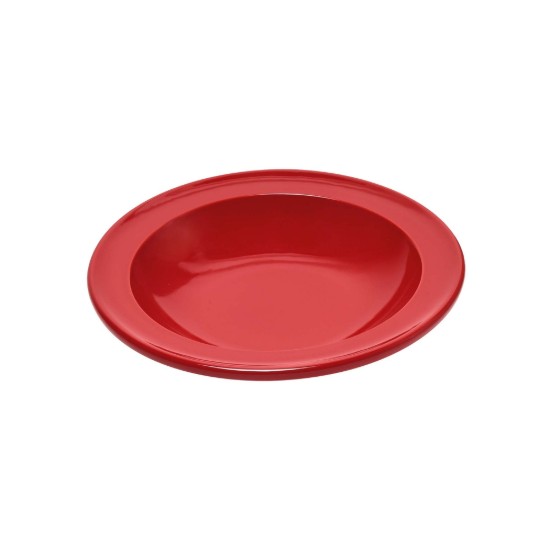 Deep plate, ceramic, 22.5 cm, Burgundy - Emile Henry