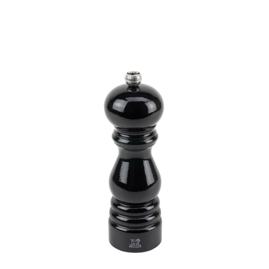 "Paris Classic" pepermolen, 18 cm, "Black Lacquer" - Peugeot