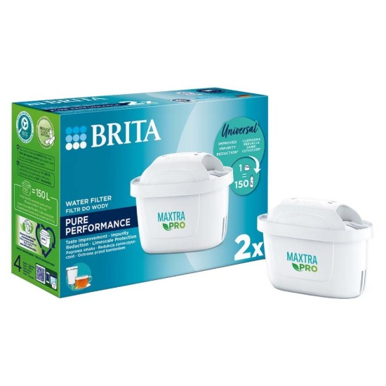 Set med 2 BRITA Maxtra PRO Pure Performance-filter