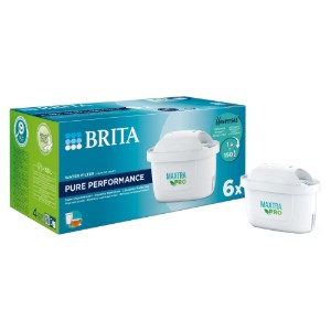 Set van 6 BRITA filters MAXTRA PRO Pure Performance