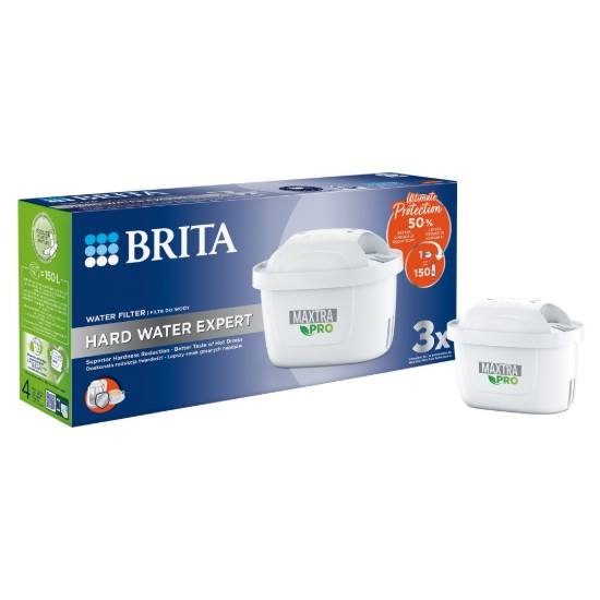 Set od 3 BRITA filtera MAXTRA PRO Hard Water Expert