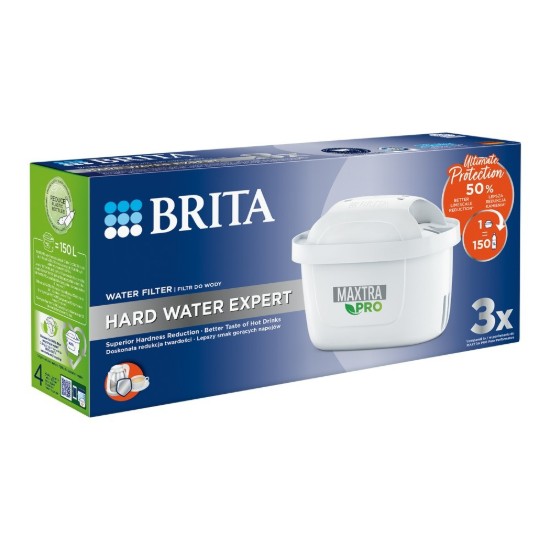 Set od 3 BRITA filtera MAXTRA PRO Hard Water Expert