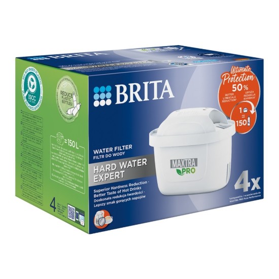 Set od 4 BRITA Maxtra PRO Hard Water Expert filtera