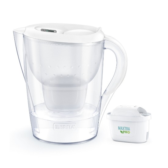 Κανάτα φίλτρου BRITA Marella XL 3,5 L Maxtra PRO (λευκή).