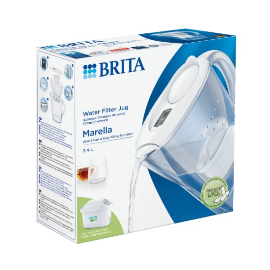 BRITA Marella 2.4 L Maxtra PRO (white) filter jug