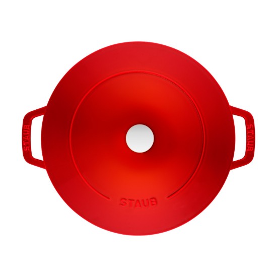 Set van 2 kookgerei Cocotte, gietijzer, 24 cm, Cherry - Staub