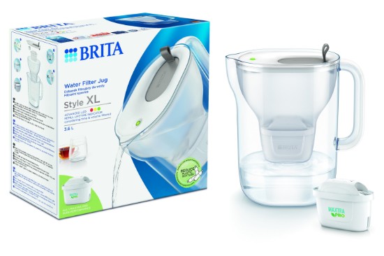 Filtering jug BRITA Style XL 3.6 L Maxtra PRO (grey)