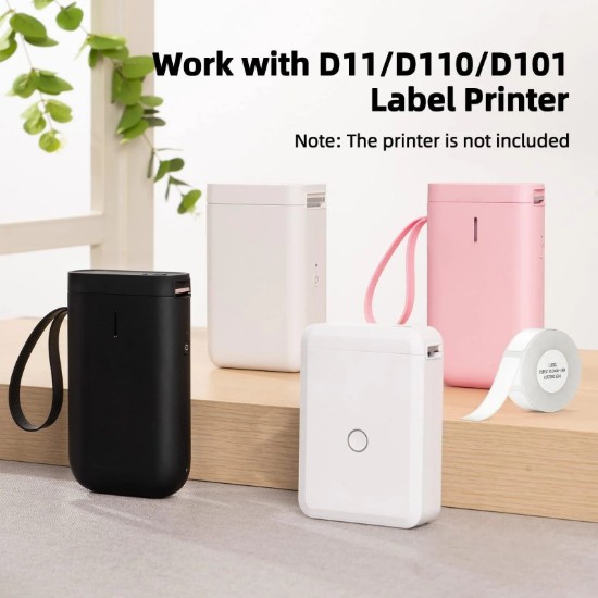 Label sticker roll, 15x30mm, 210 pcs/roll, White - NIIMBOT