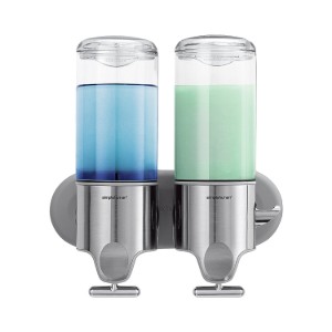 Set of 2 liquid soap dispensers, 2 × 440 ml - simplehuman