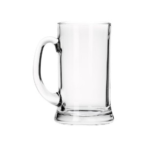 Beer pint, 1150 ml, made of glass, Icon - Borgonovo