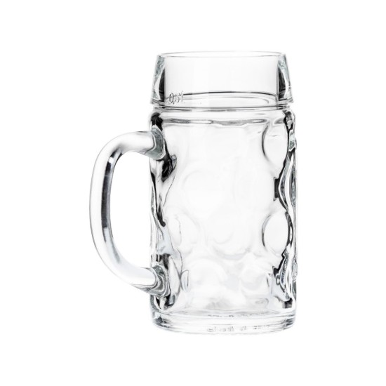 Beer pint, 600 ml, glass, "Don" - Borgonovo
