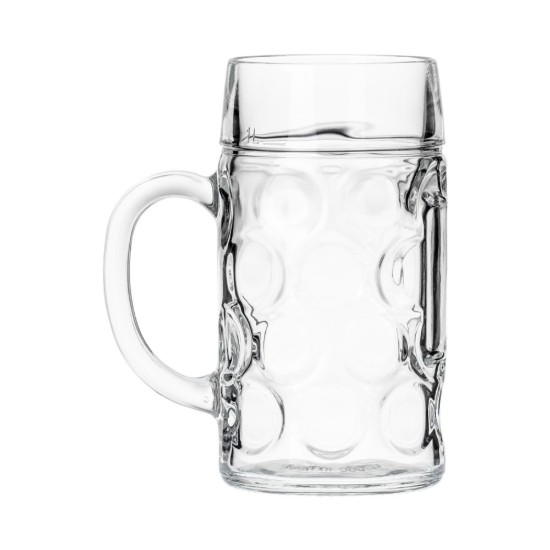 Bierpint, 1250 ml, gemaakt van glas, "Don" - Borgonovo