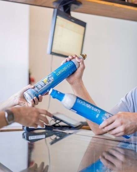Replacement CO2 cylinder, 60 L - SodaStream