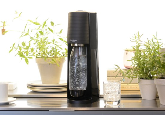"Terra" soda maker, Black - SodaStream