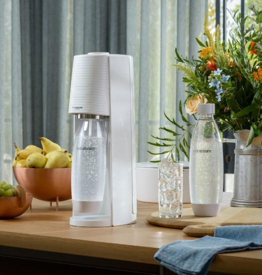 "Terra" soda maker, White - SodaStream