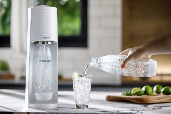 "Terra" soda maker, White - SodaStream