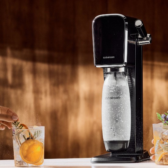 "Art" soda maker, Black - SodaStream