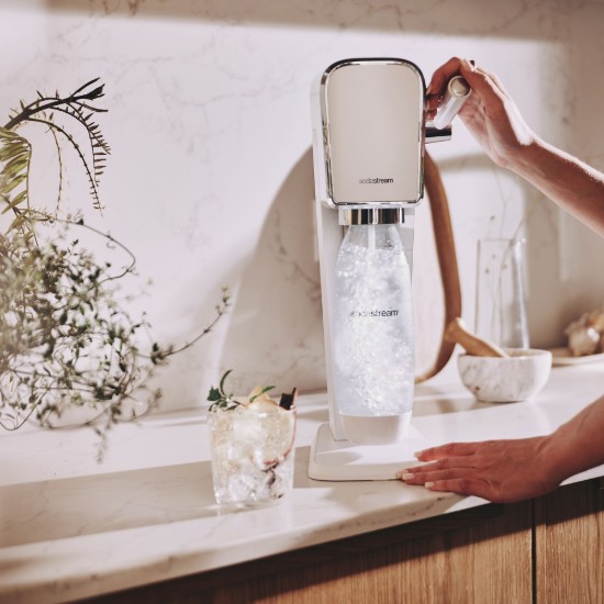 "Art" soda maker, White - SodaStream