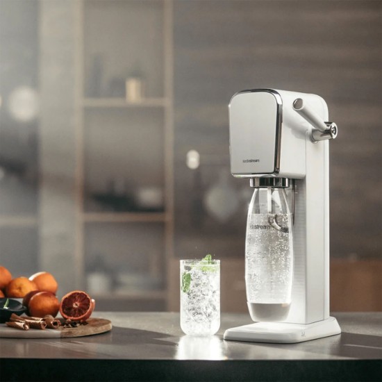 "Art" soda maker, White - SodaStream