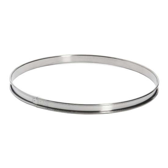 Terteform, rustfritt stål, 30 cm - merkevare "de Buyer".