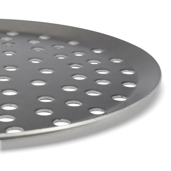 Geperforeerd rond dienblad, 28 cm, aluminium, CHOC - de Buyer