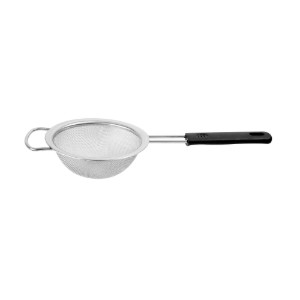 Strainer, stainless steel, 20 cm, Black - Zokura