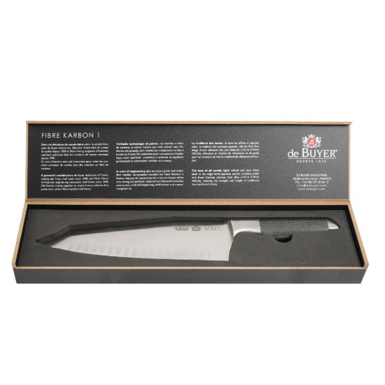"Fibre Karbon 1" Japans koksmes, 23 cm - merk "de Buyer"