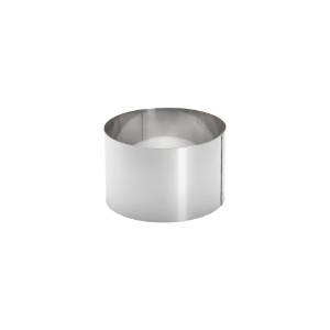Hoge rand ring voor brood, 16 cm, roestvrij staal - merk "de Buyer"