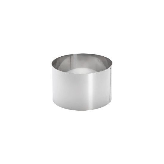 Hoge rand ring voor brood, 16 cm, roestvrij staal - merk "de Buyer"