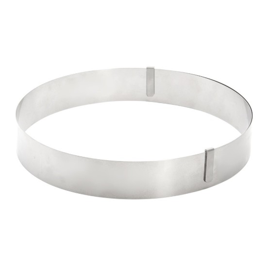 Forma extensibila pentru tarte, 16-36 cm,inox - de Buyer