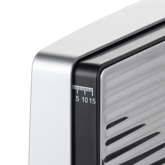 Curve Silver elektrisch vleessnijapparaat, 100 W - Unold