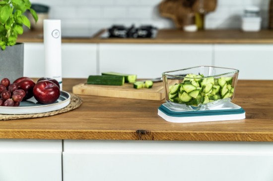 Vacuüm voedselopslagcontainer, gemaakt van glas, 900 ml, "FRESH & SAVE" La Mer - Zwilling