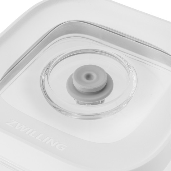 Square food storage container, plastic, 10.7 × 10.7 × 29.5 cm, 1.7L, "Cube" - Zwilling