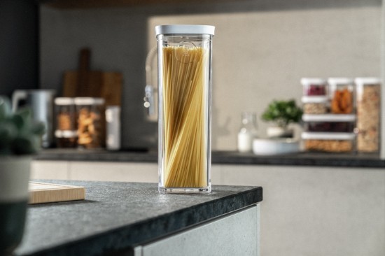Square food storage container, plastic, 10.7 × 10.7 × 29.5 cm, 1.7L, "Cube" - Zwilling