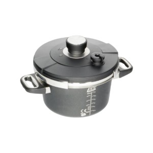 Pentola a pressione, alluminio, 22 cm/3 L - AMT Gastroguss