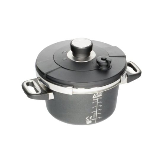 Snelkookpan, aluminium, 22cm/3L - AMT Gastroguss