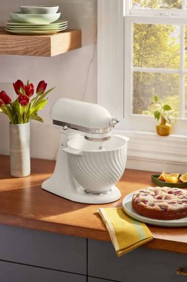 Ciotola in ceramica, 4,7 L, Meringue - KitchenAid