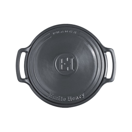 Keramik Cocotte Kochtopf, 28,5cm/4L, "Sublime", Slate - Emile Henry