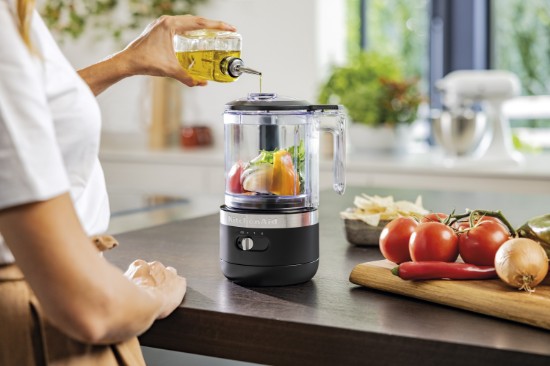 Draadloze hakmolen, 1,18 l, Matte Black - KitchenAid