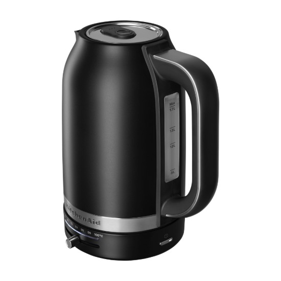 Elektrische waterkoker met variabele temperatuur, 1,7 l, Matte Black - KitchenAid