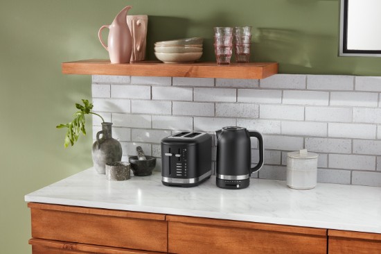 Elektrische waterkoker met variabele temperatuur, 1,7 l, Matte Black - KitchenAid