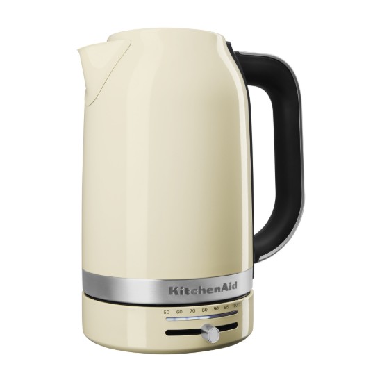 Variable temperature electric kettle, 1.7 L, Almond Cream - KitchenAid