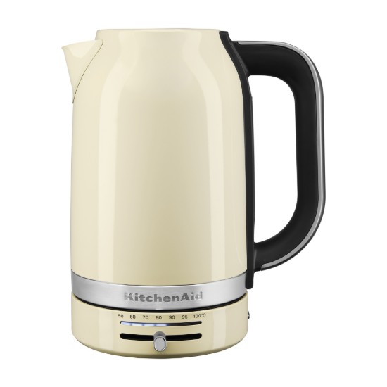 Variable temperature electric kettle, 1.7 L, Almond Cream - KitchenAid