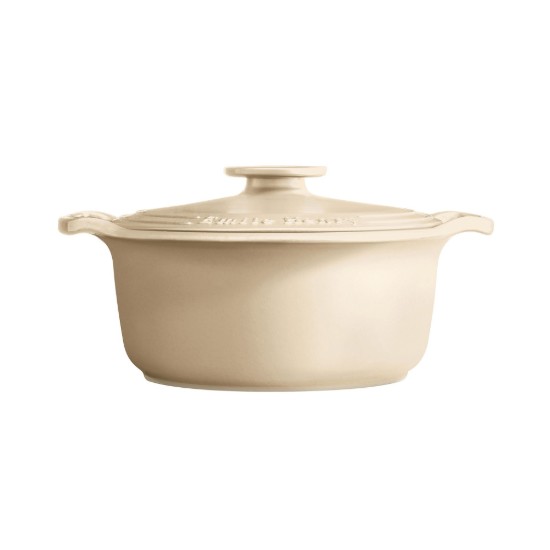 Keramikas Cocotte katls, 28,5 cm/4L, "Sublime", Sand - Emile Henry
