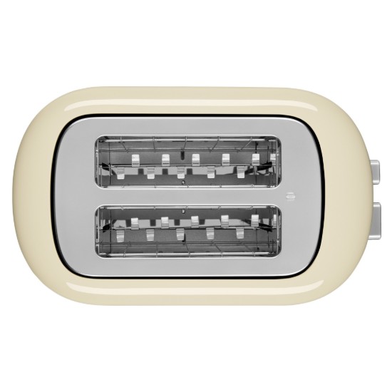 Toaster 2 slots 980 W, Almond Cream - KitchenAid
