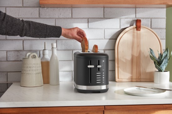 Τοστιέρα 2 υποδοχές 980 W, Matte Black - KitchenAid