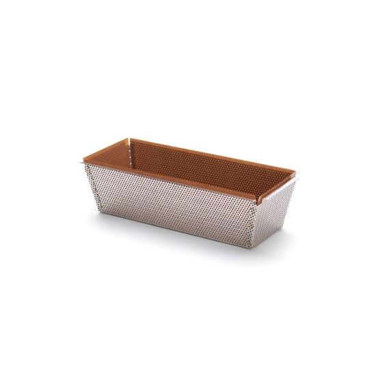 Perforierte Gebäckform, Edelstahl, 26 x 10,3 cm - de Buyer